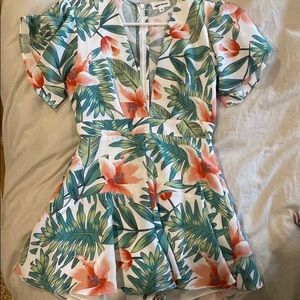 Tropical Romper from Revolve